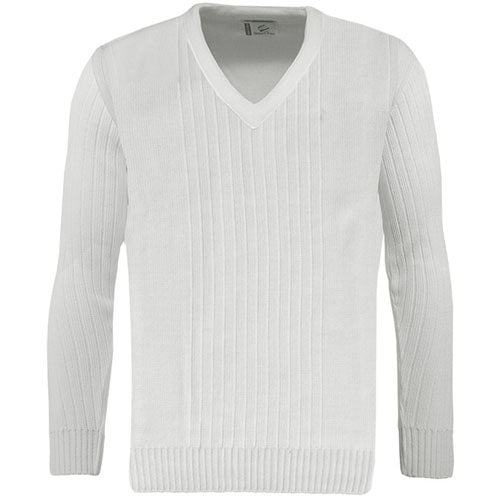 Green Play Ribbed Pullover-1